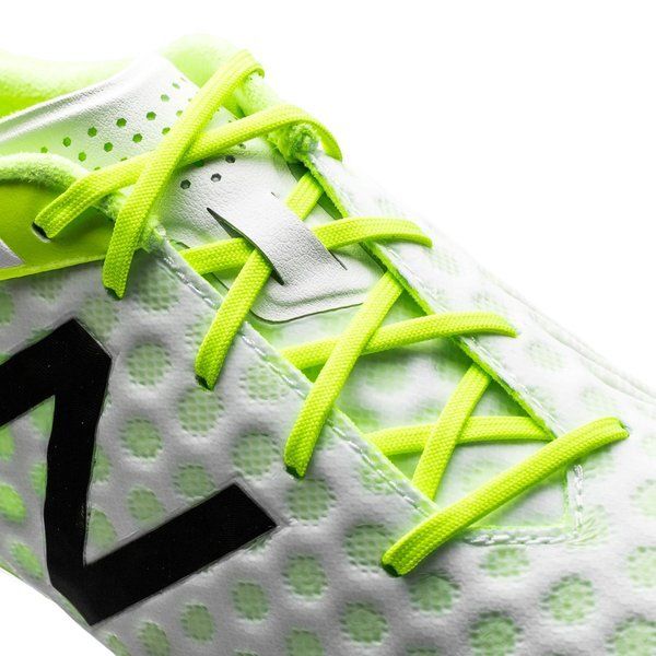 New Balance Visaro Pro FG Firm Ground Soccer Cleats - White/Toxic Green - Best Buy Soccer