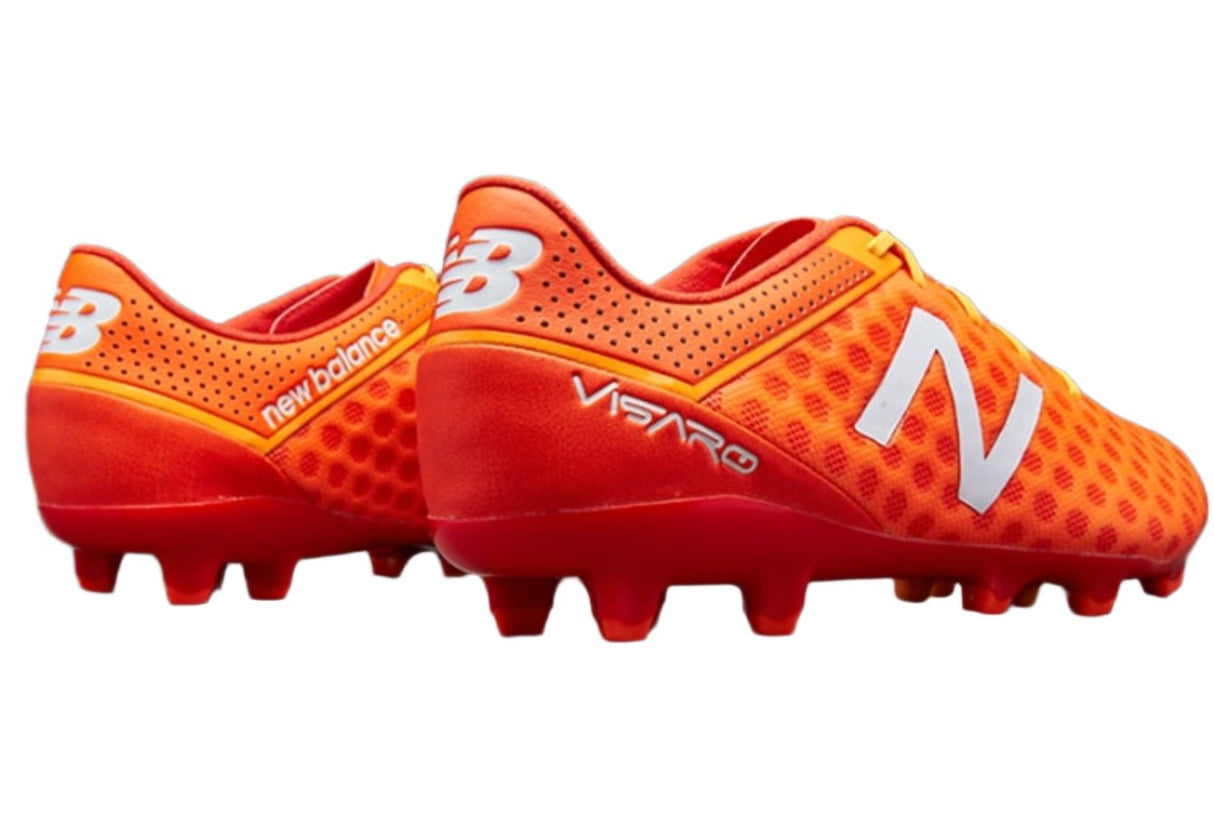 New Balance Visaro Pro FG (Wide/2E) Firm Ground Soccer Cleats - Lava - Best Buy Soccer