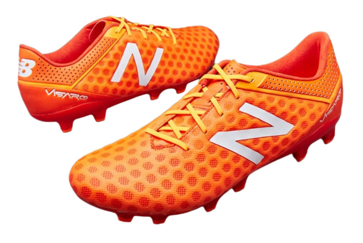 New Balance Visaro Pro FG (Wide/2E) Firm Ground Soccer Cleats - Lava - Best Buy Soccer