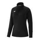 New Balance Women's Thermal Half - Zip Pullover Black - Best Buy Soccer