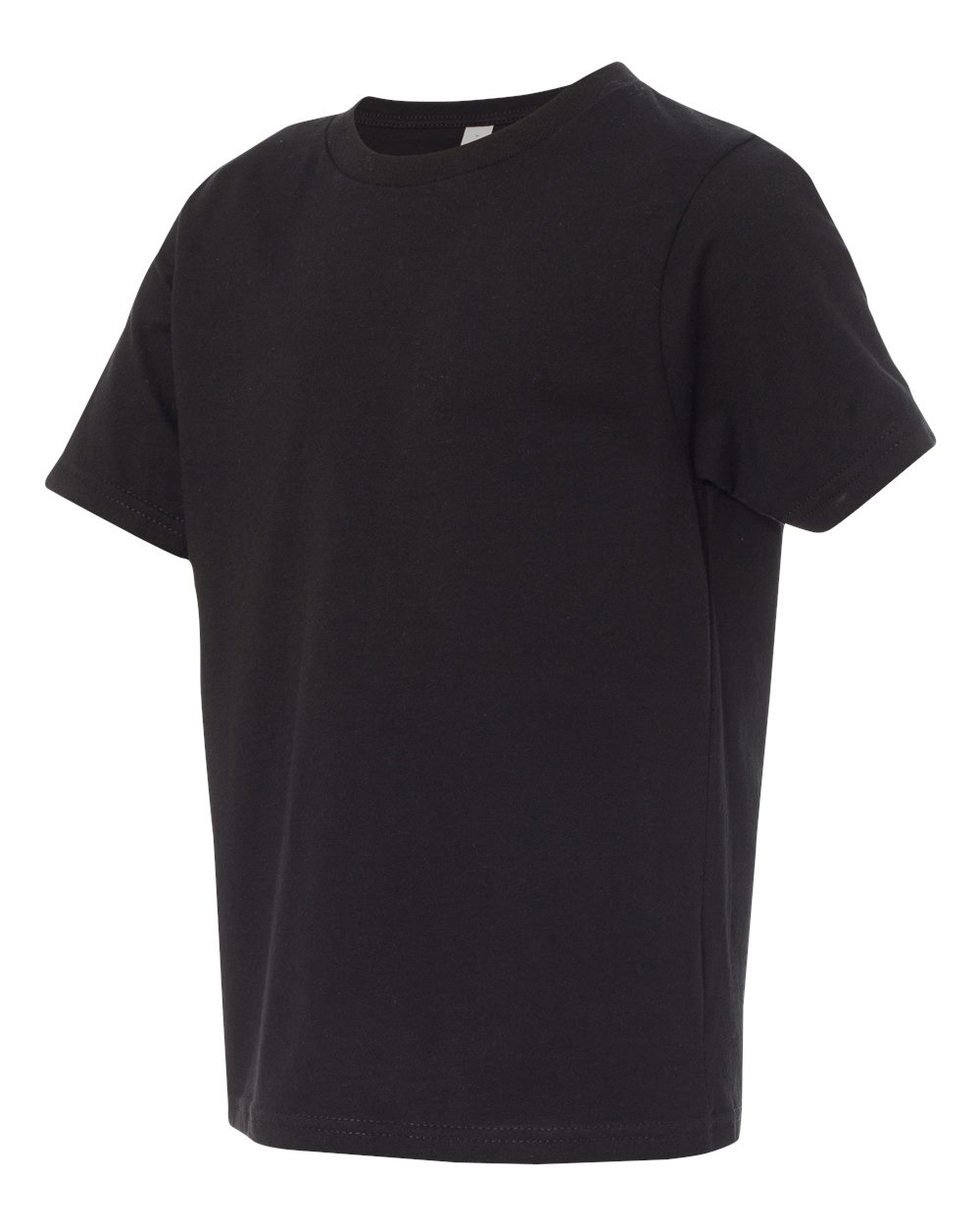 Next Level Youth Cotton Crew T-Shirt - Black - Best Buy Soccer