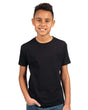 Next Level Youth Cotton Crew T-Shirt - Black - Best Buy Soccer