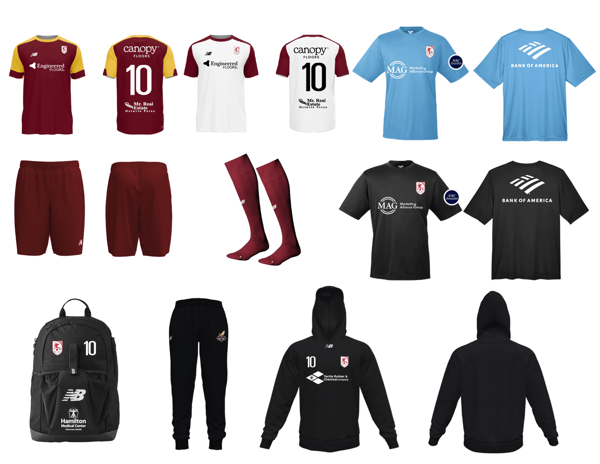 NGSA Player Kit 25 - 27 $357.00 - Best Buy Soccer