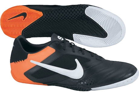 Nike 5 Elastico Pro Indoor Soccer Shoes - Black/Orange/White - Best Buy Soccer