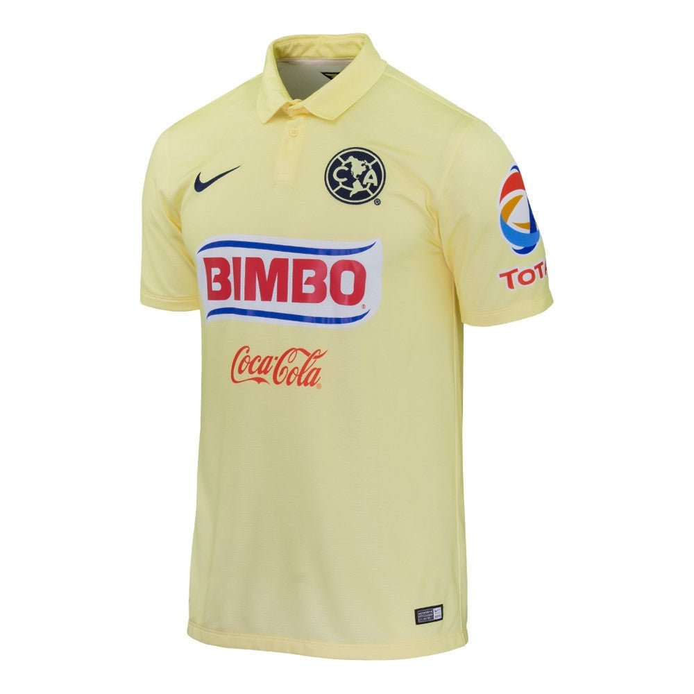 Nike America Home Stadium Jersey 14 - Lemon/Obsidian - Best Buy Soccer