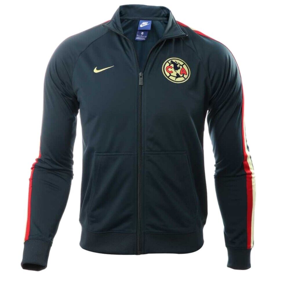 Nike America Jacket Cre Navy/Lemon - Best Buy Soccer