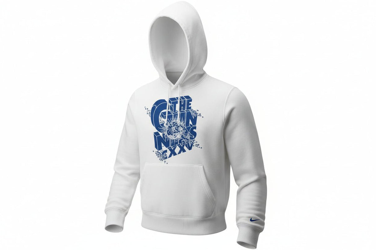 Nike Arsenal Core Hoodie - White/Obsidian - Best Buy Soccer