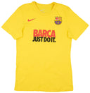 Nike Barcelona Core T-Shirt Yellow - Best Buy Soccer