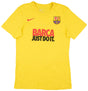 Nike Barcelona Core T-Shirt Yellow - Best Buy Soccer