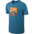 Nike Barcelona Crest T-Shirt Blue - Best Buy Soccer