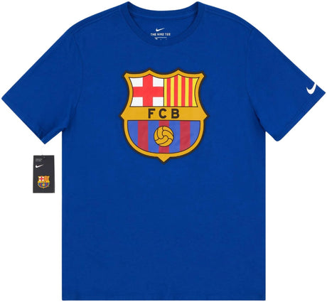 Nike Barcelona Crest T-Shirt Royal - Best Buy Soccer