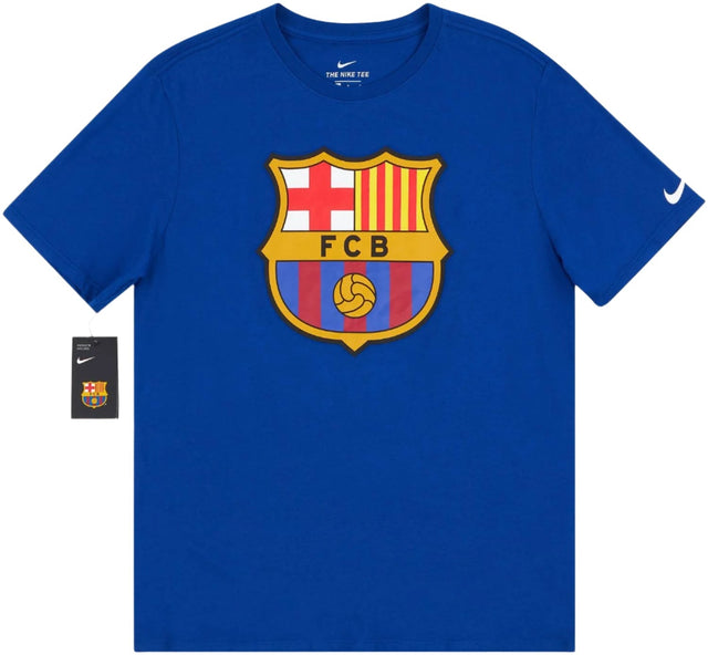 Nike Barcelona Crest T-Shirt Royal - Best Buy Soccer