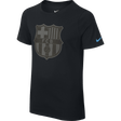 Nike Barcelona Crest Youth Tee - Black - Best Buy Soccer