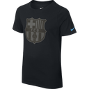Nike Barcelona Crest Youth Tee - Black - Best Buy Soccer