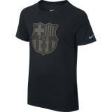 Nike Barcelona Crest Youth Tee - Black - Best Buy Soccer