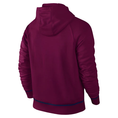 Nike Barcelona Hoodie Athentic FZ Dynamic Berry/University Gold - Best Buy Soccer