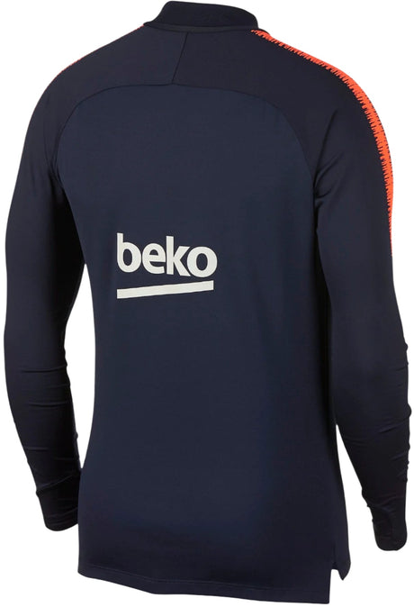 Nike Barcelona Squad Drill Top Obsidian/Hyper Crimson - Best Buy Soccer