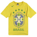 Nike Brazil Core Men's Soccer Tee - Yellow - Best Buy Soccer
