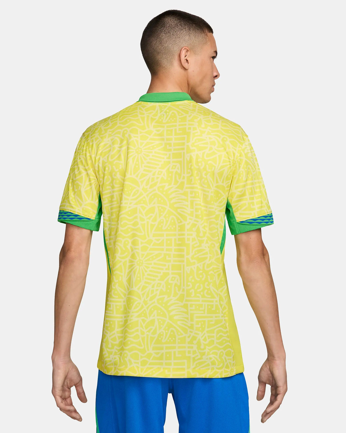 Nike Brazil Stadium Home Men's Jersey 24 - Yellow - Best Buy Soccer