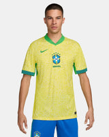 Nike Brazil Stadium Home Men's Jersey 24 - Yellow - Best Buy Soccer