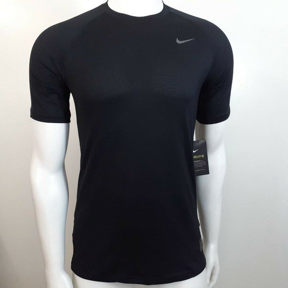 Nike Breathe Pro SS Black - Best Buy Soccer