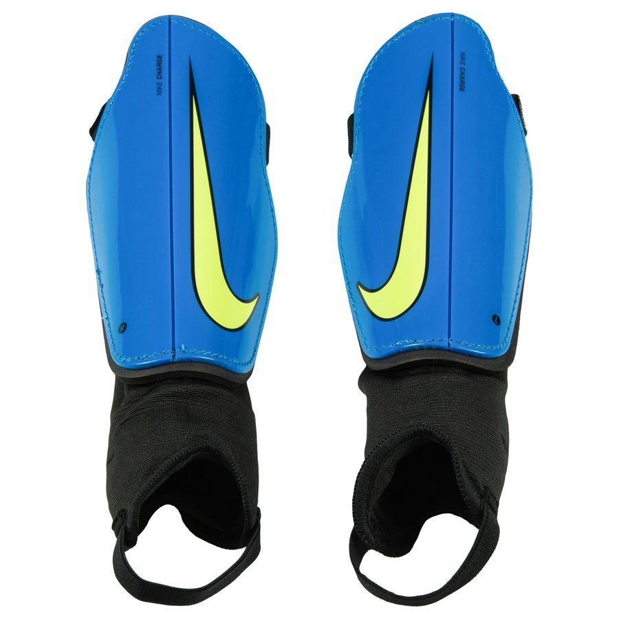 Nike Charge 2.0 Soccer Shin Guards - Clear Blue/Obsidian - Best Buy Soccer