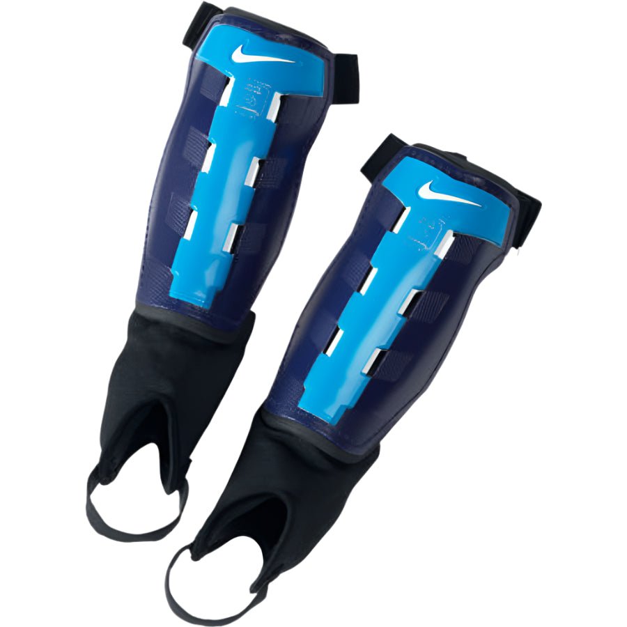 Nike Charge Youth Shin Guards - Obsidian/Cyan - Best Buy Soccer