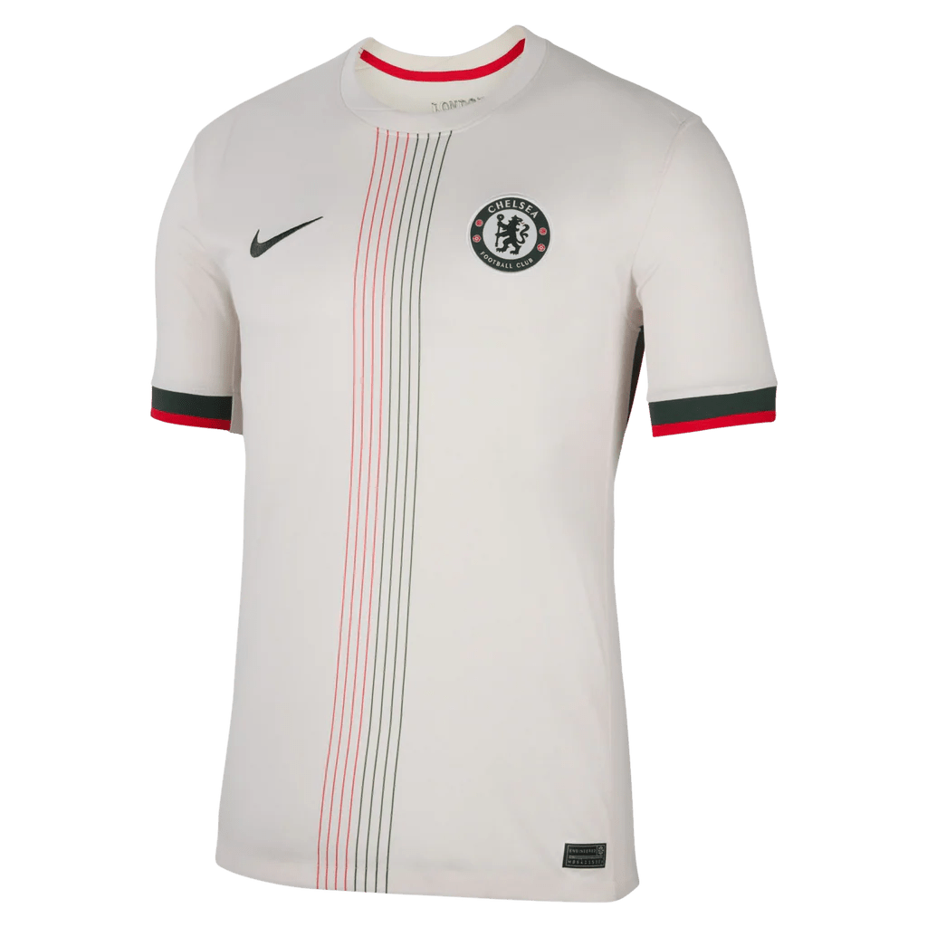 Nike Chelsea FC 2025/26 Stadium Away Phantom/Speed Red/Galactic - Best Buy Soccer