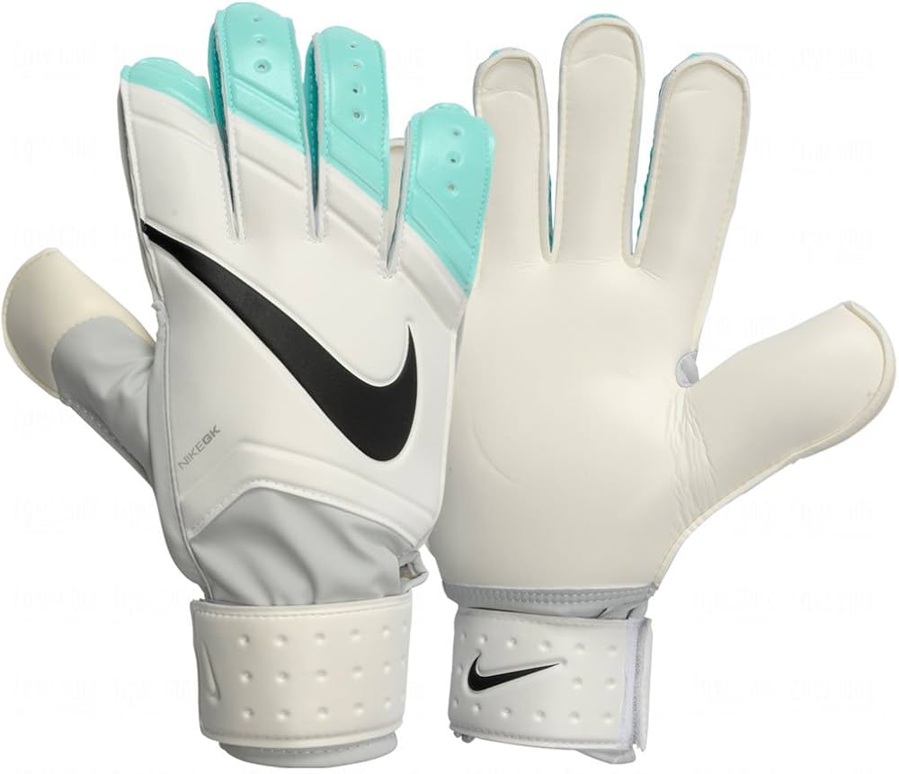 Nike Classic Goalkeeper Gloves White/Hyper Turquoise - Best Buy Soccer