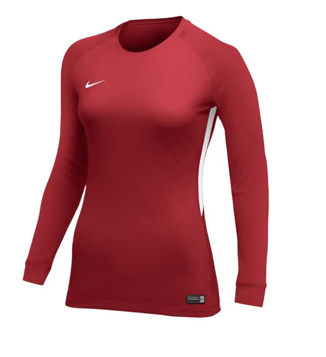Nike Dry Tiempo Premier Women's Long Sleeve Jersey - Red - Best Buy Soccer