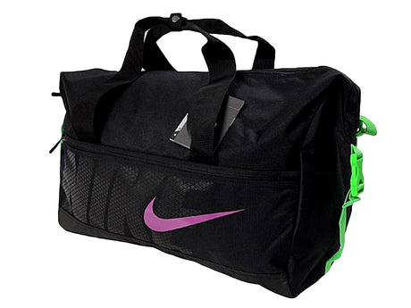 Nike FB Liberco Compact Duffel Bag -Black/Green - Best Buy Soccer