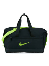 Nike FB Liberco Compact Duffel Bag - Black/Volt - Best Buy Soccer