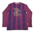 Nike FC Barcelona Authentic Long Sleeve Cotton Top - Red/Blue - Best Buy Soccer
