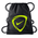 Nike Football Gymsack 2.0 Negro/Volt