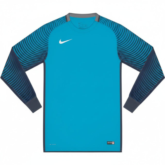 Nike Gardien Long Sleeve Goalkeeper Jersey - Blue/Grey - Best Buy Soccer