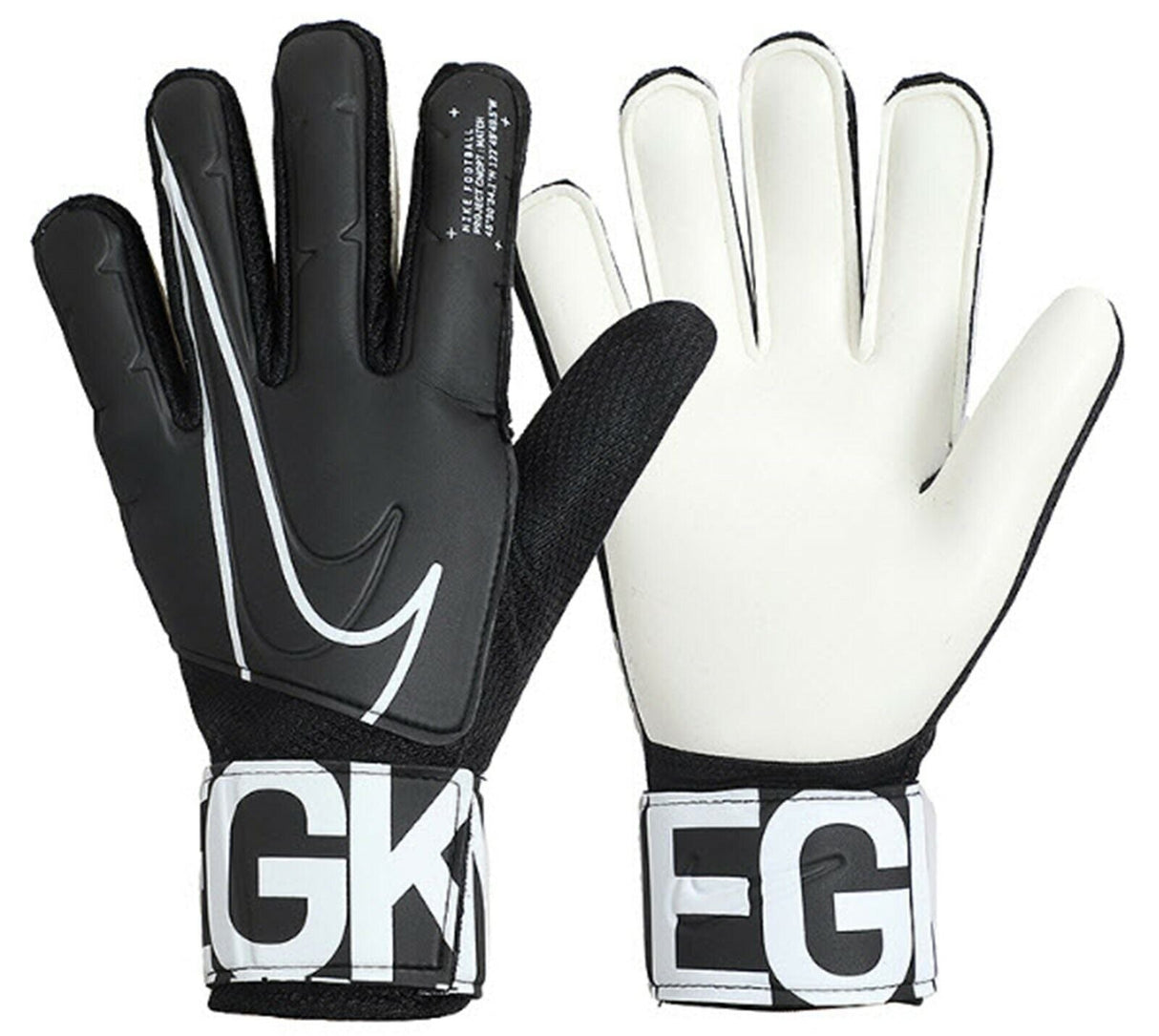 Nike Goalkeeper Match Soccer Gloves -Black/White - Best Buy Soccer