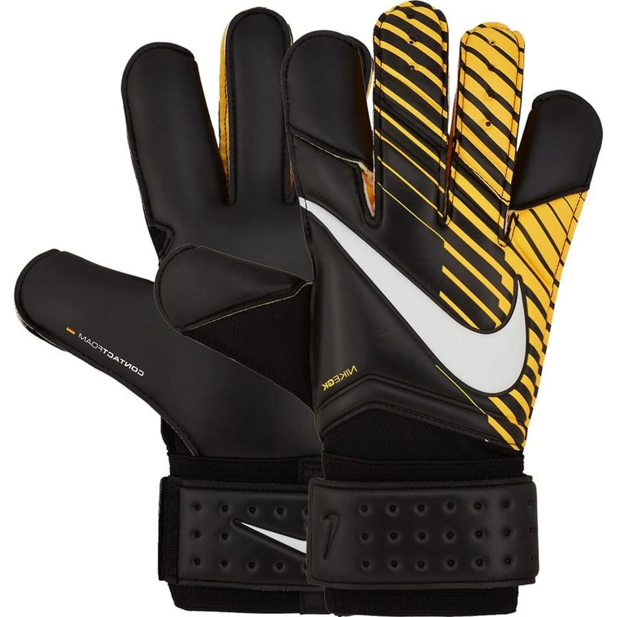 Nike Goalkeeper Vapor Grip 3 Gloves - Black/Orange/White - Best Buy Soccer