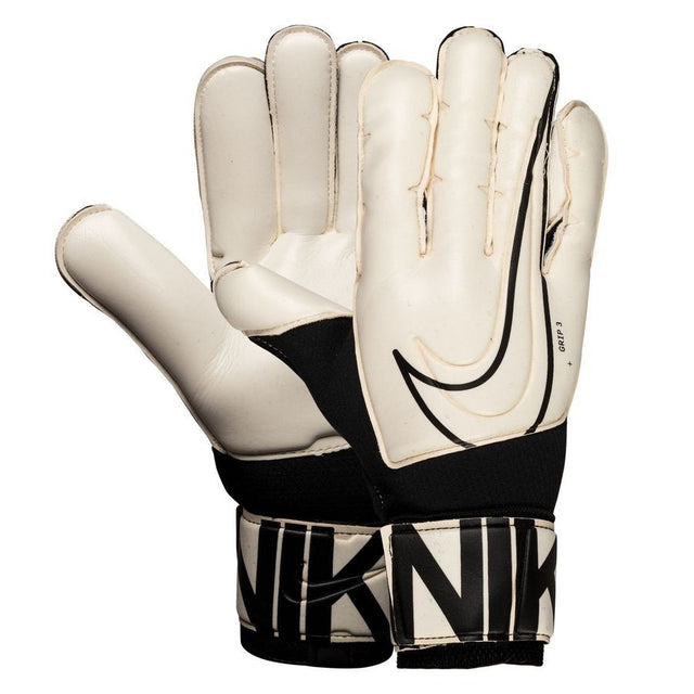 Nike Grip3 Goalkeeper Gloves White/Black - Best Buy Soccer