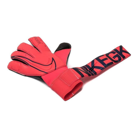 Nike GS Vapor Grip3 Goalkeeper Gloves Laser Crimson/Black - Best Buy Soccer