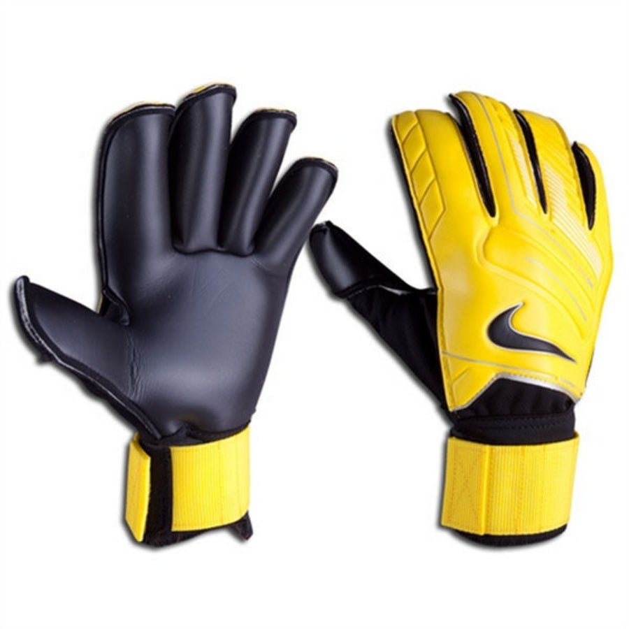 Nike Gunn Cut Pro Goalkeeper Gloves Yellow/Black - Best Buy Soccer