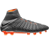 Nike Hypervenom Phantom 3 Elite DF FG/AG Multi-Ground Soccer Cleats - Dark Grey/Total Orange/White - Best Buy Soccer