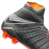 Nike Hypervenom Phantom 3 Elite DF FG/AG Multi-Ground Soccer Cleats - Dark Grey/Total Orange/White - Best Buy Soccer