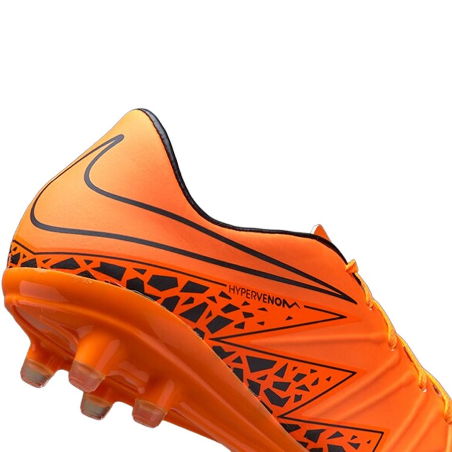 Nike HyperVenom Phatal II FG Firm Ground Soccer Cleats - Orange/Black - Best Buy Soccer