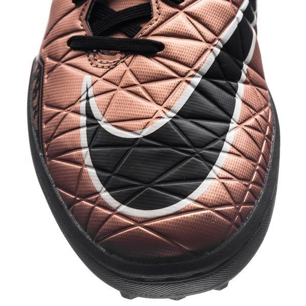 Nike HyperVenom Phelon II TF Turf Soccer Cleats - Metallic Red/Bronze/Black/Green Glow - Best Buy Soccer