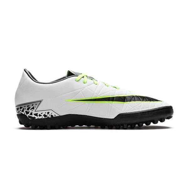 Nike HyperVenom Phelon II TF Turf Soccer Cleats - Pure Platinum/Metallic Silver/Ghost Green - Best Buy Soccer