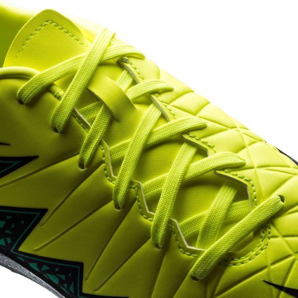 Nike HyperVenom Phelon II TF Turf Soccer Cleats - Volt/Black/Hyper Turquoise - Best Buy Soccer