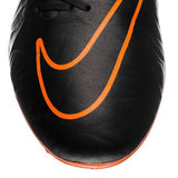 Nike Hypervenom Phinish Leather FG Firm Ground Soccer Cleats - Black/Total Orange - Best Buy Soccer