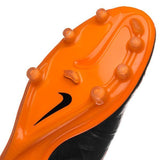 Nike Hypervenom Phinish Leather FG Firm Ground Soccer Cleats - Black/Total Orange - Best Buy Soccer
