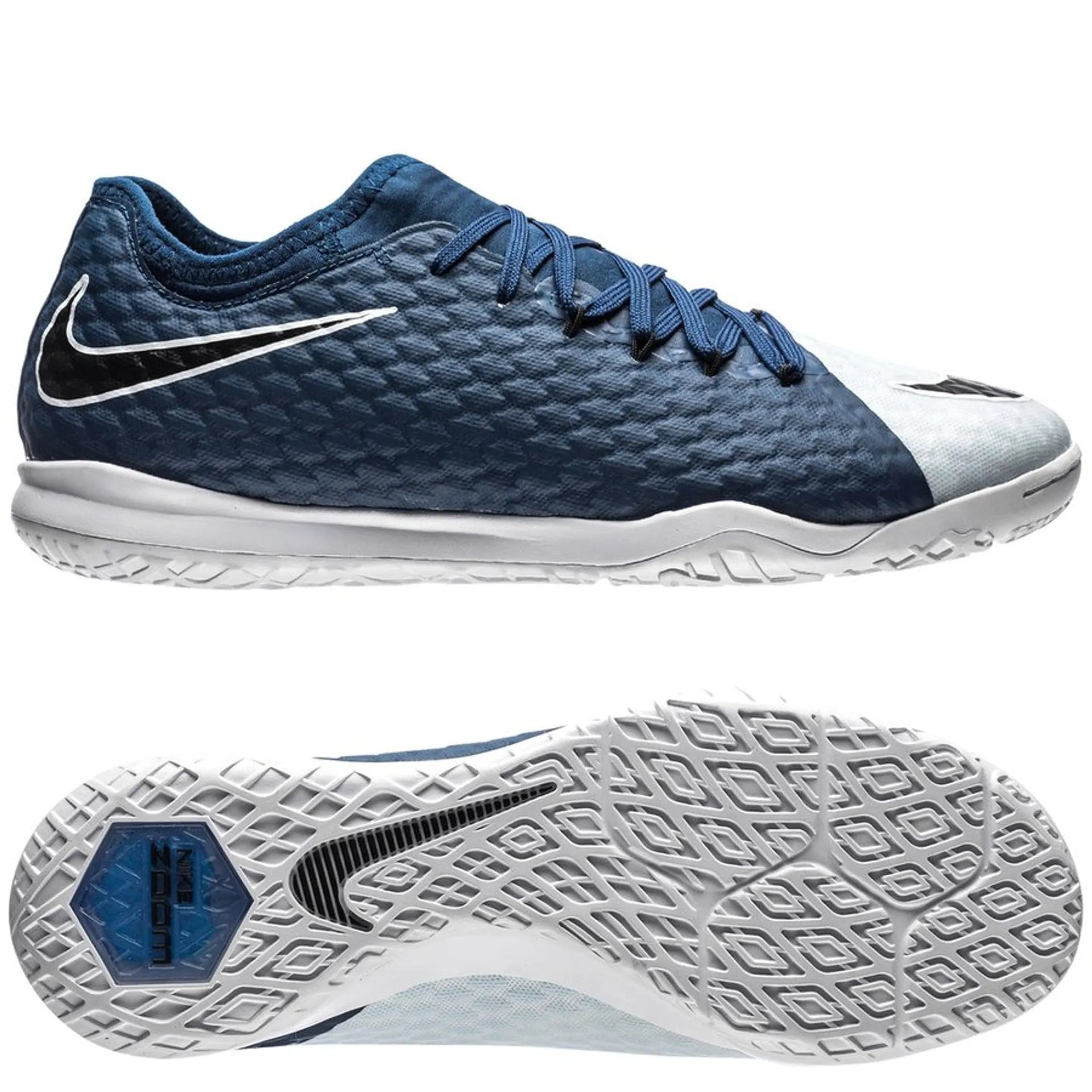 Nike HypervenomX Finale II IC Indoor Soccer Shoes - Motion Blur/Photo Blue/White - Best Buy Soccer