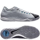 Nike HypervenomX Finale II IC Indoor Soccer Shoes - Wolf Grey/Black/Chlorine Blue - Best Buy Soccer